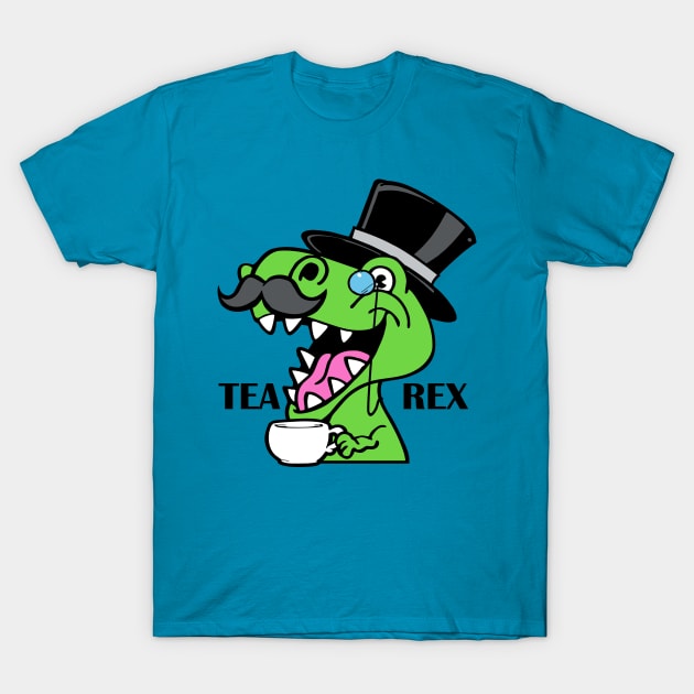 Tea Rex T-Shirt by DavesTees